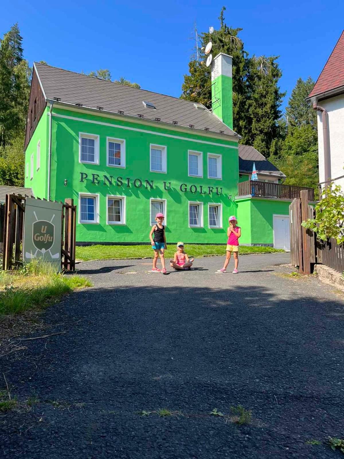 Pension U Golfu Cihelny Карлові Вари Екстер'єр фото