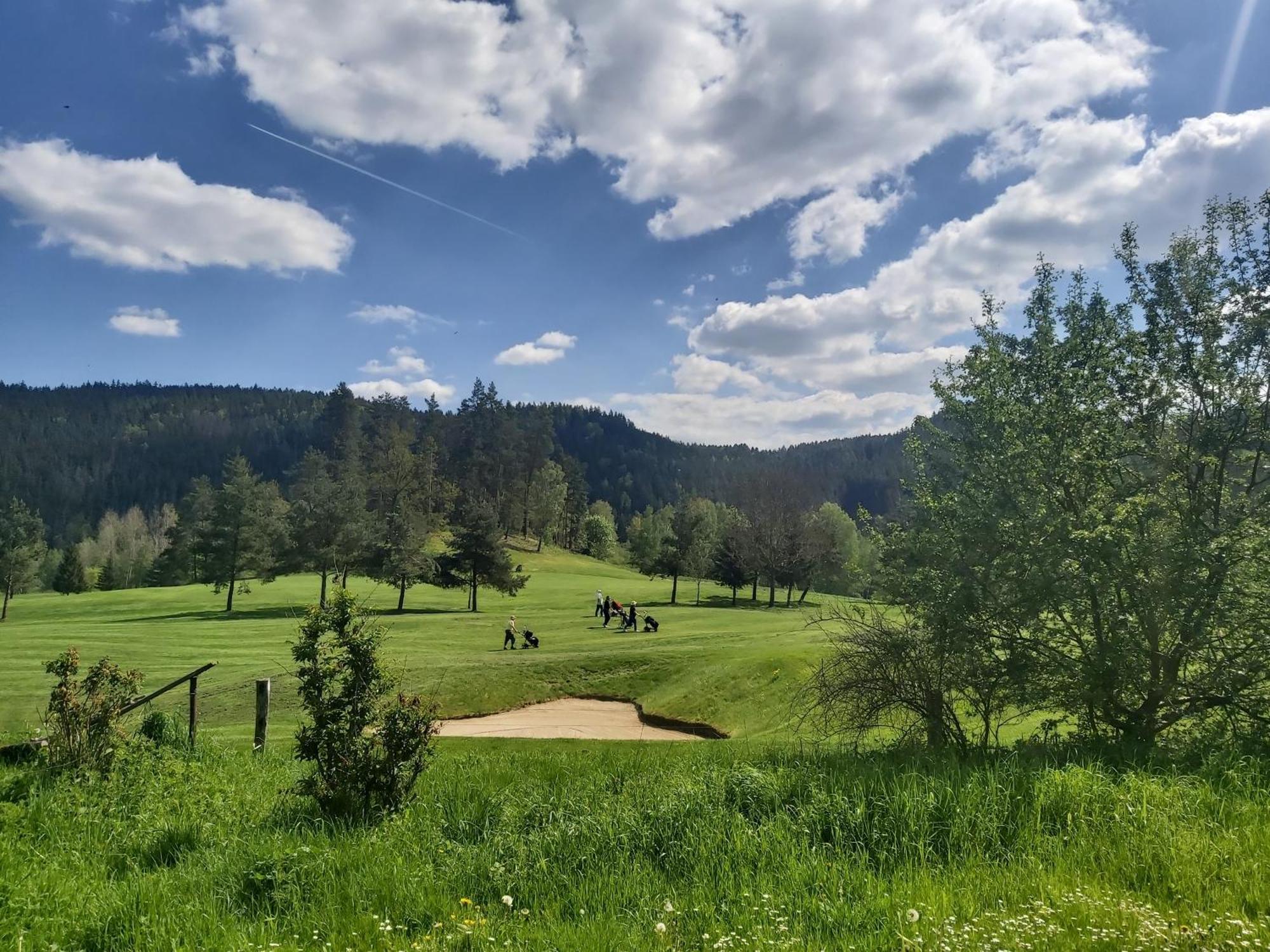 Pension U Golfu Cihelny Карлові Вари Екстер'єр фото